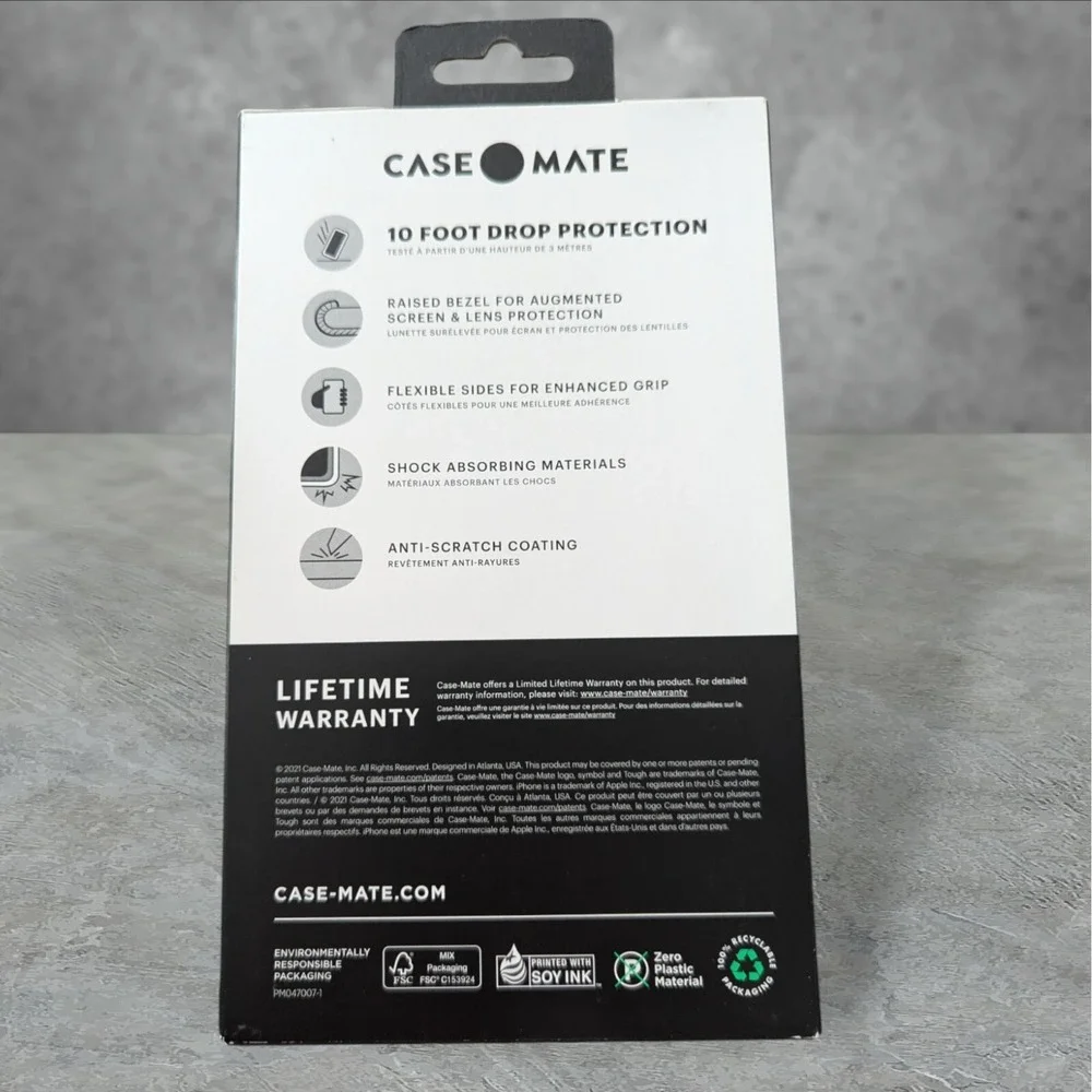 L3. Case-Mate Tough Black Case For Apple iPhone 2021 6.7 (13 Pro Max) Black